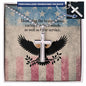 Honoring The Brave Cross Necklace | Engraved Stainless Steel Pendant for Veterans, Memorial Gift, PTSD Support Jewelry
