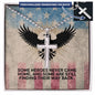 Some Heroes Never Came Home Cross Necklace | Engraved Stainless Steel Pendant for Veterans, Memorial Gift, PTSD Support Jewelry