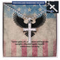 Some Gave All Cross Necklace | Engraved Stainless Steel Pendant for Veterans, Memorial Gift, PTSD Support Jewelry
