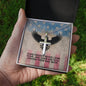 Some Heroes Never Came Home Cross Necklace | Engraved Stainless Steel Pendant for Veterans, Memorial Gift, PTSD Support Jewelry