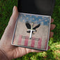 Honoring Those We Lost Cross Necklace | Engraved Stainless Steel Pendant for Veterans, Memorial Gift, PTSD Support Jewelry