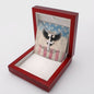 Some Gave All Cross Necklace | Engraved Stainless Steel Pendant for Veterans, Memorial Gift, PTSD Support Jewelry