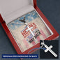Some Heroes Never Came Home engraved cross - military memorial gift honoring fallen soldiers and their sacrifice