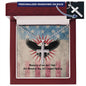 Memories Of War Don't Fade Cross Necklace | Engraved Stainless Steel Pendant for Veterans, Memorial Gift, PTSD Support Jewelry