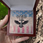 Honoring Sacrifice Cross Necklace | Engraved Stainless Steel Pendant for Veterans, Memorial Gift, PTSD Support Jewelry