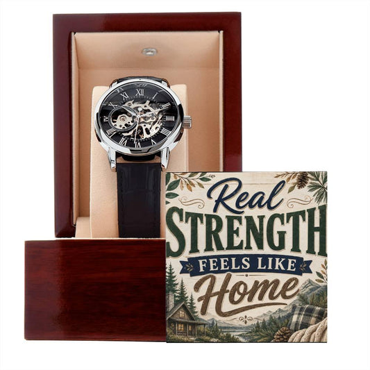 Shop our premium real strength feels like home openwork watch from MySisterIsASurvivor.