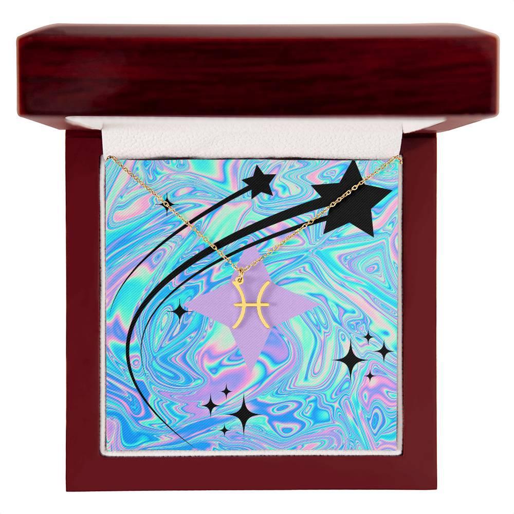 Shop our premium zodiac symbol necklace multicolor from MySisterIsASurvivor.