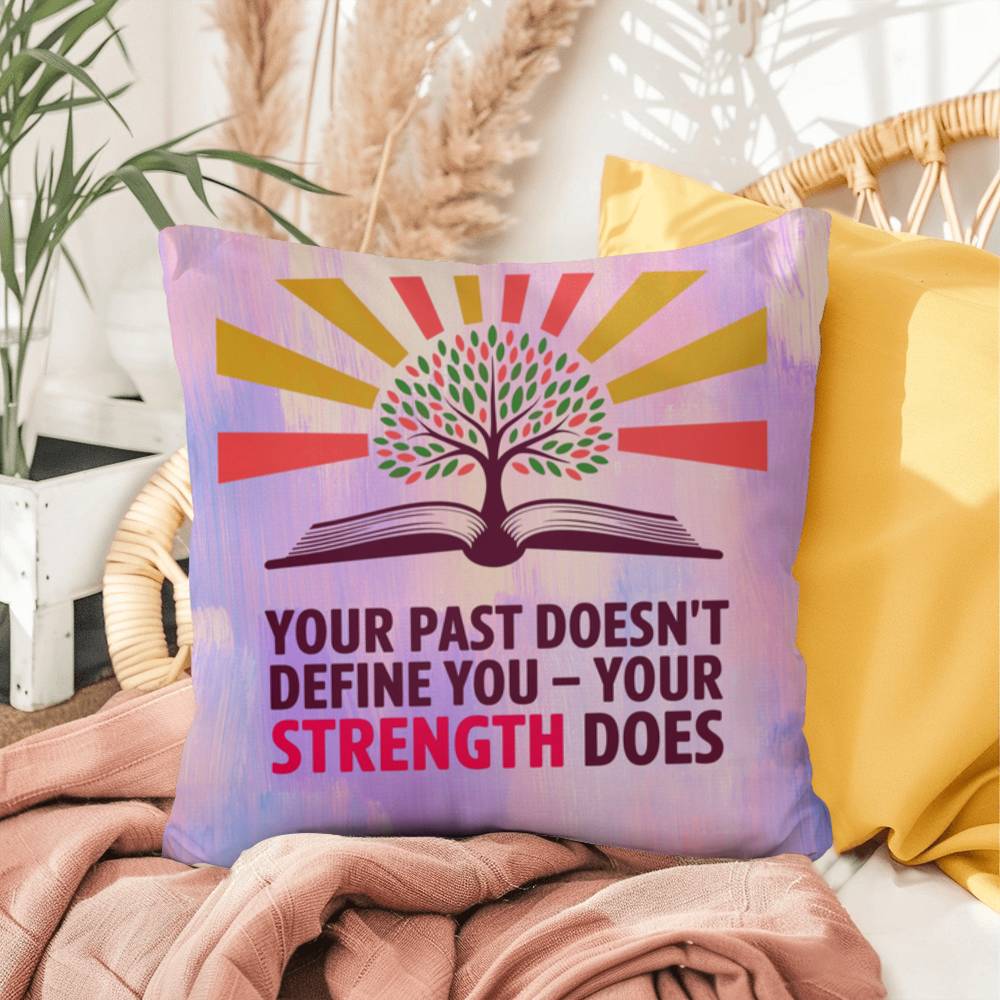 Rise & Reclaim Indoor/Outdoor Pillow – Strength Beyond the Past
