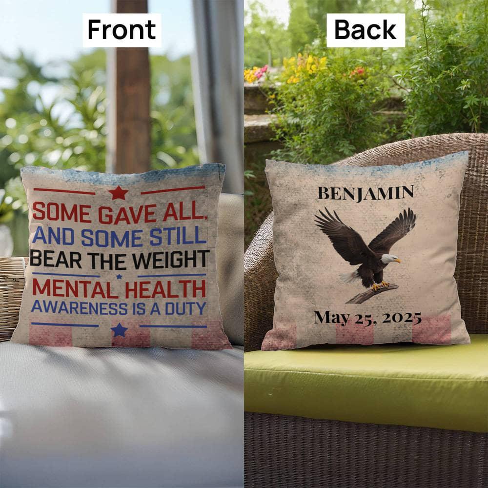 Shop our premium some gave all indoor outdoor pillow from MySisterIsASurvivor.