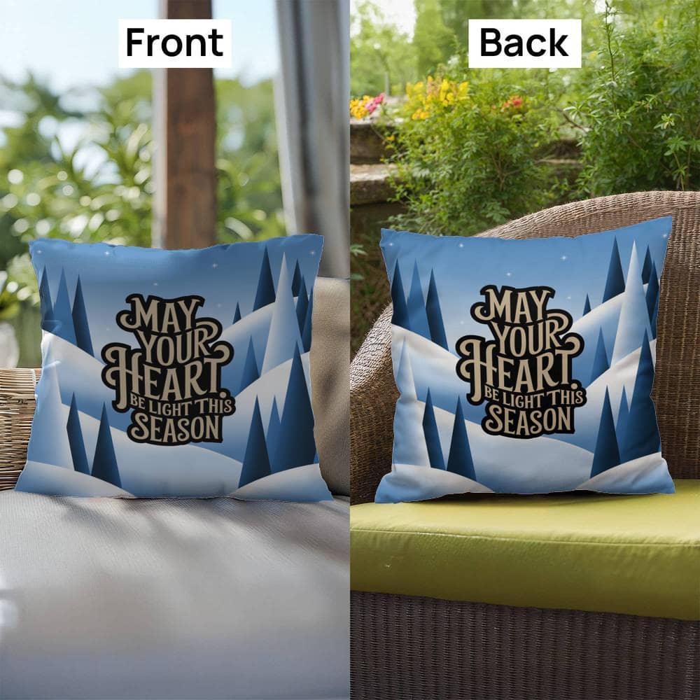 Shop our premium may your heart indoor outdoor pillow from MySisterIsASurvivor.