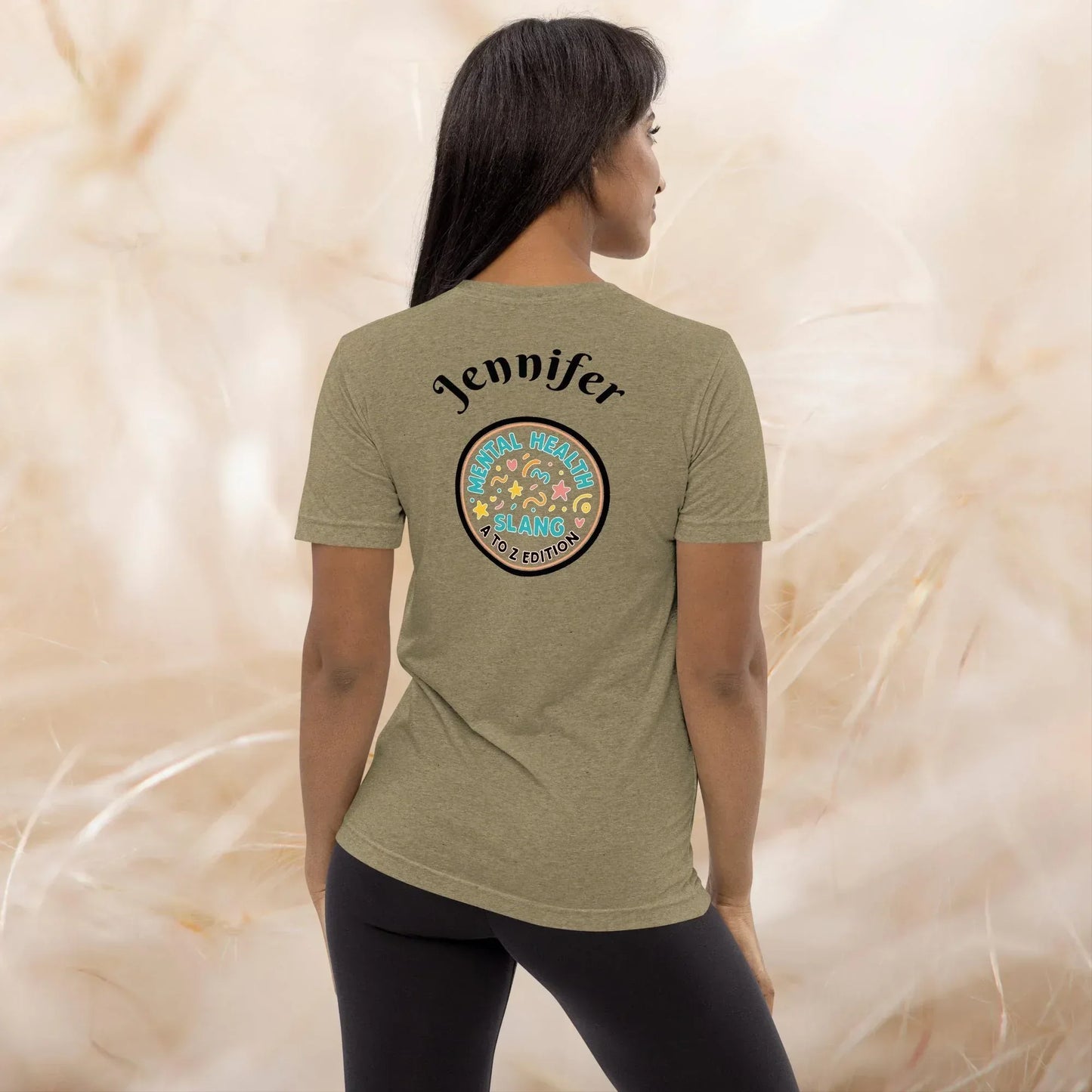 Chill Vibes The Slang Spectrum A - Z T-Shirt - Personalized Self - Care Shirt, Anxiety Relief, Therapy Gift, Positive Vibes Tee - MySisterIsASurvivor