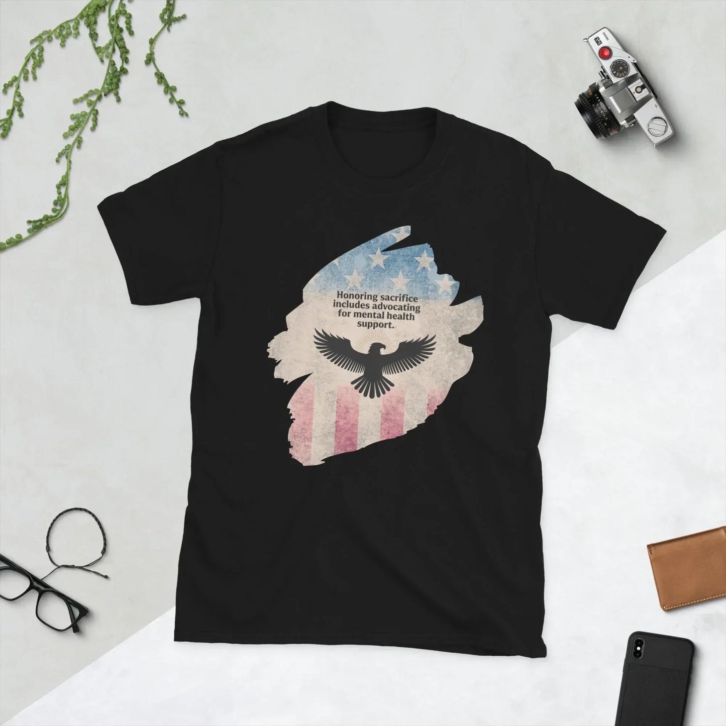 Shop our honoring sacrifice short sleeve unisex t shirt featuring the Black style option from MySisterIsASurvivor.