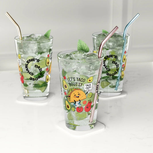 lets-taco-bout-it-personalized-funny-pint-glass-custom-drinkware-with-attitude-humor-for-mental-health-awareness-6058283 - MySisterIsASurvivor