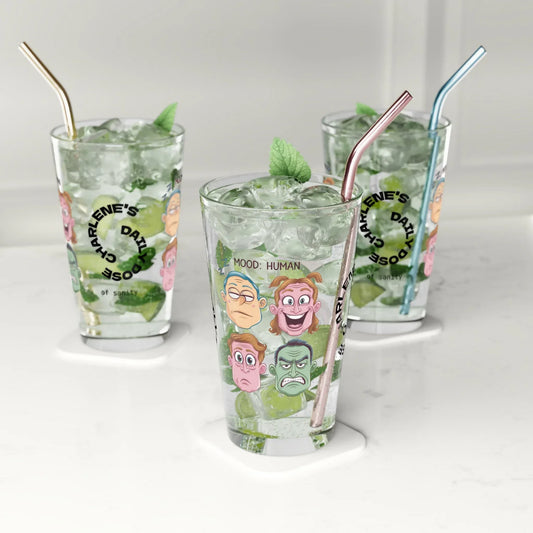 mood-human-personalized-funny-pint-glass-custom-drinkware-with-attitude-humor-for-mental-health-awareness-4564086 - MySisterIsASurvivor