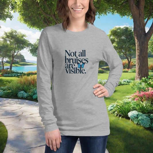 not-all-bruises-are-visible-unisex-long-sleeve-t-shirt-personalized-emotional-abuse-awareness-shirt-for-mental-health-advocacy-7007847 - MySisterIsASurvivor