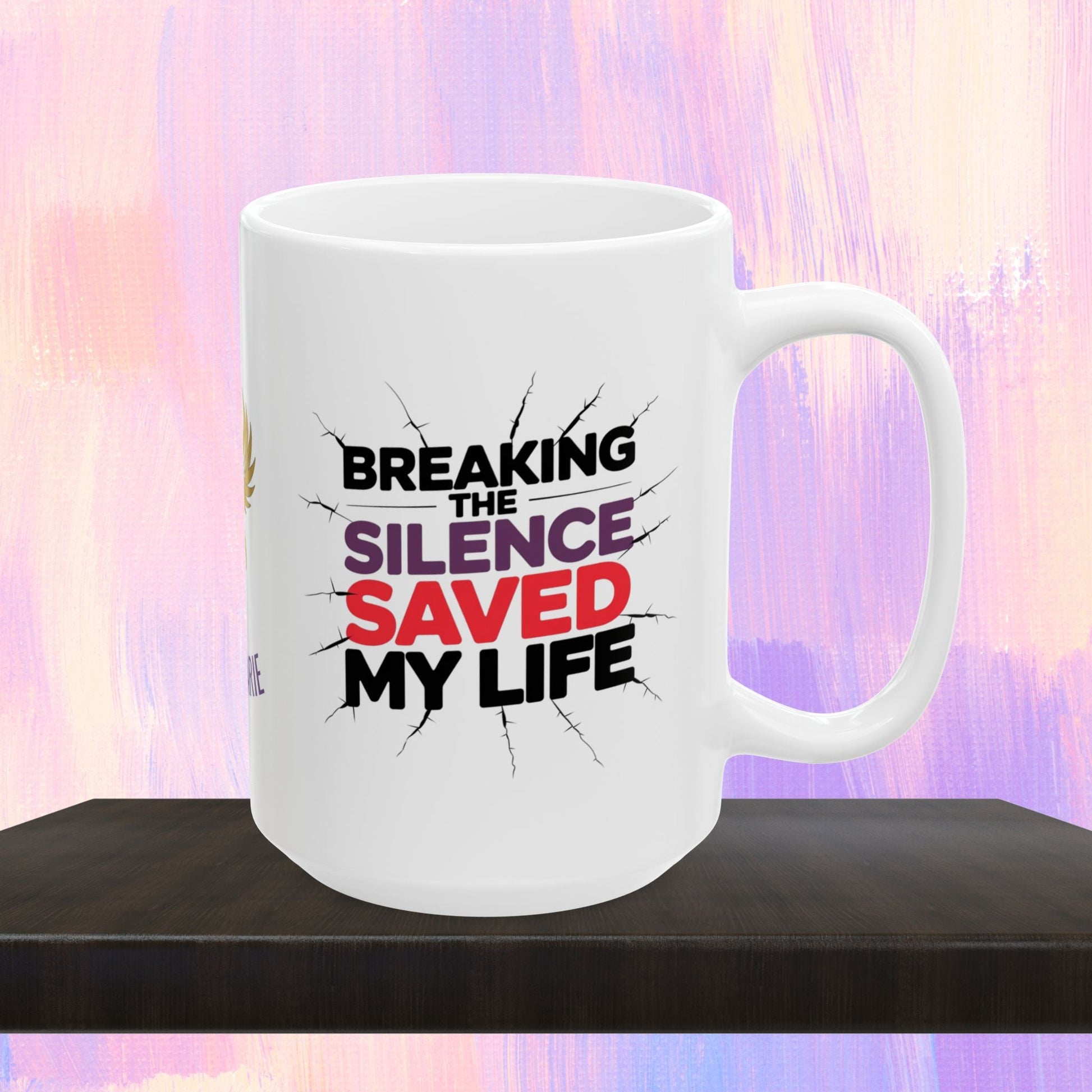 Healing mug with powerful message for survivors.