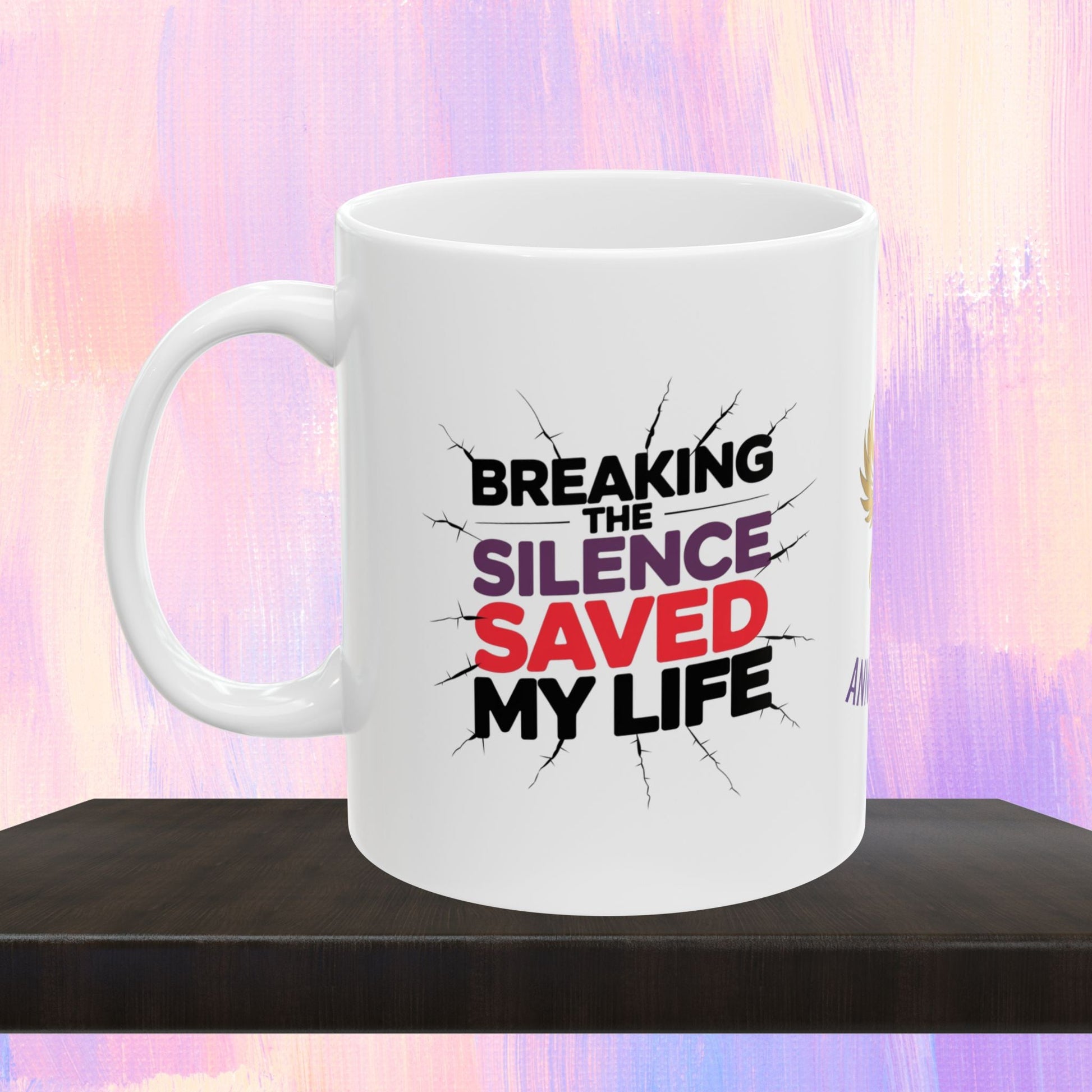 Healing mug with powerful message for survivors.