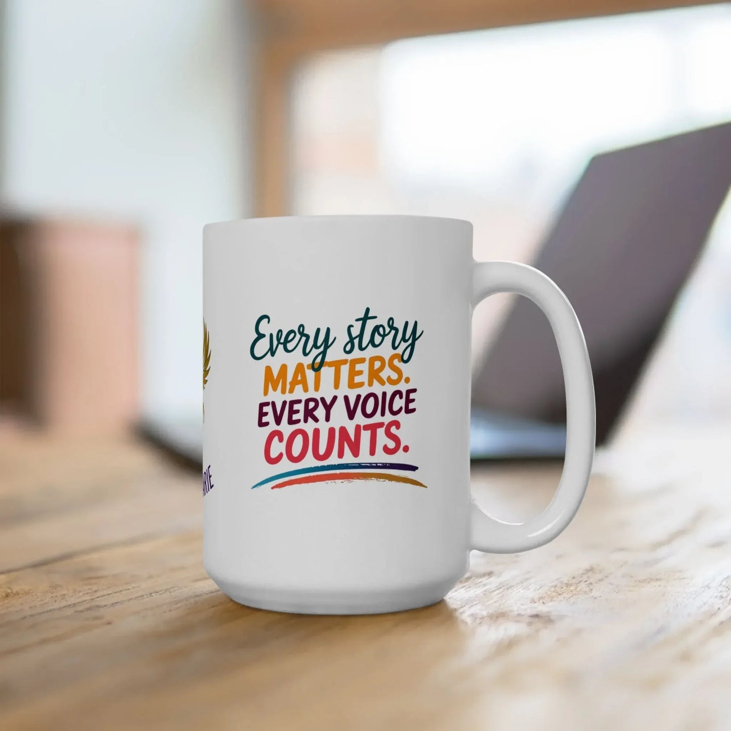 Shop our premium rise reclaim mug every story matters from MySisterIsASurvivor.