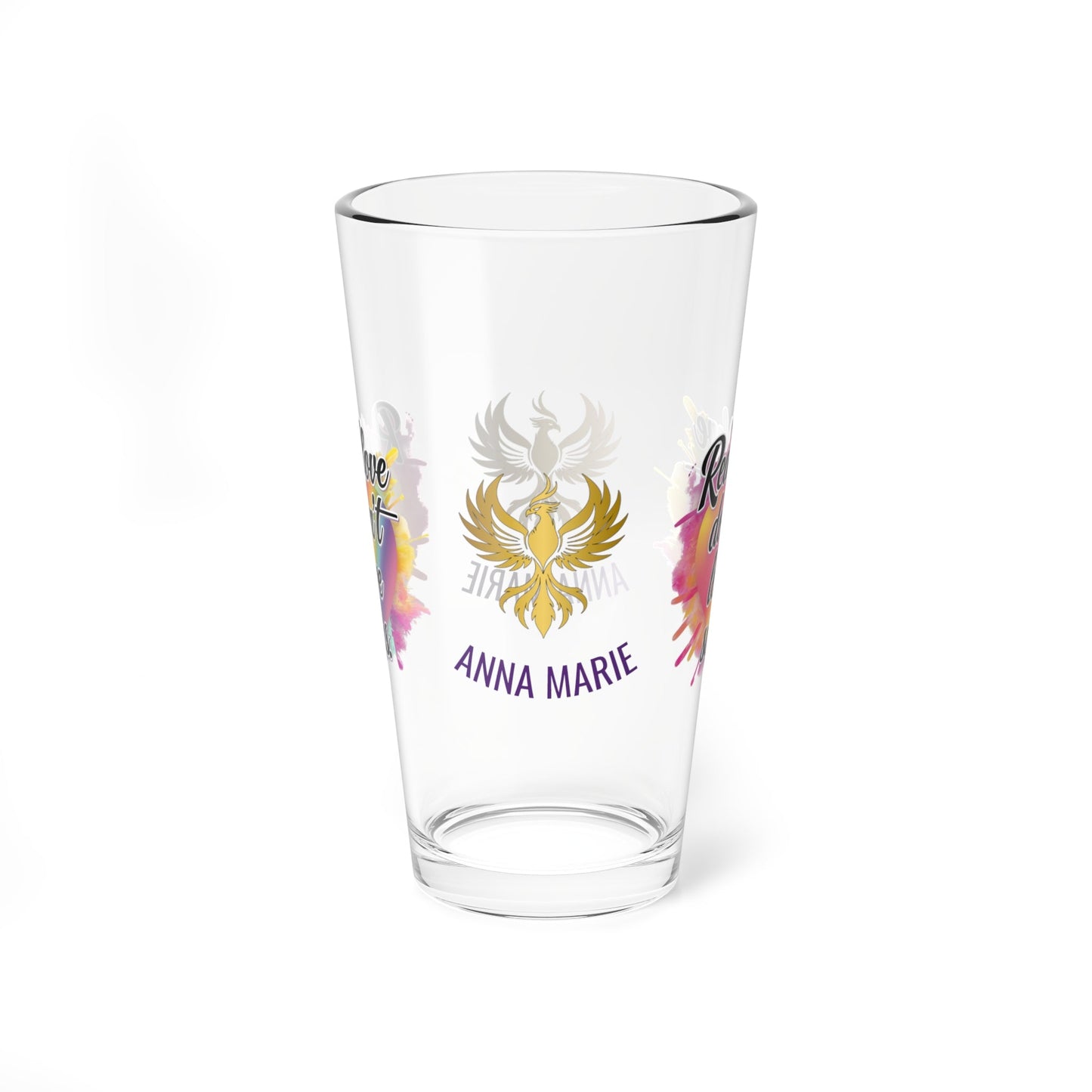 Rise & Reclaim Pint Glass – Real Love Doesn’t Leave Scars | DV Advocacy Pint Glass - MySisterIsASurvivor