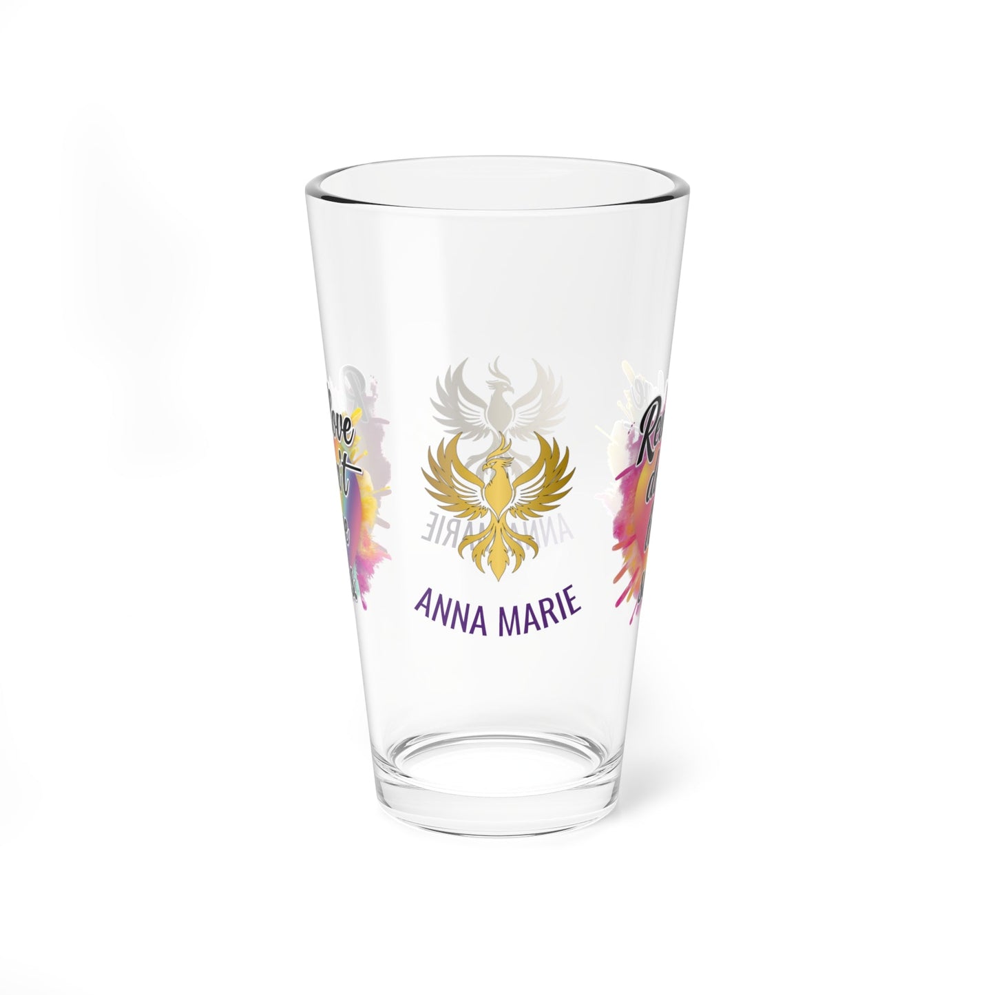 Rise & Reclaim Pint Glass – Real Love Doesn’t Leave Scars | DV Advocacy Pint Glass - MySisterIsASurvivor