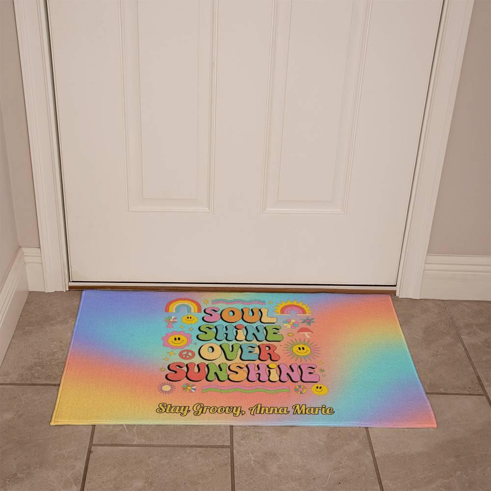 soul-shine-over-sunshine-70s-welcome-mat-mindful-entry-rug-for-wellness-6368338 - MySisterIsASurvivor