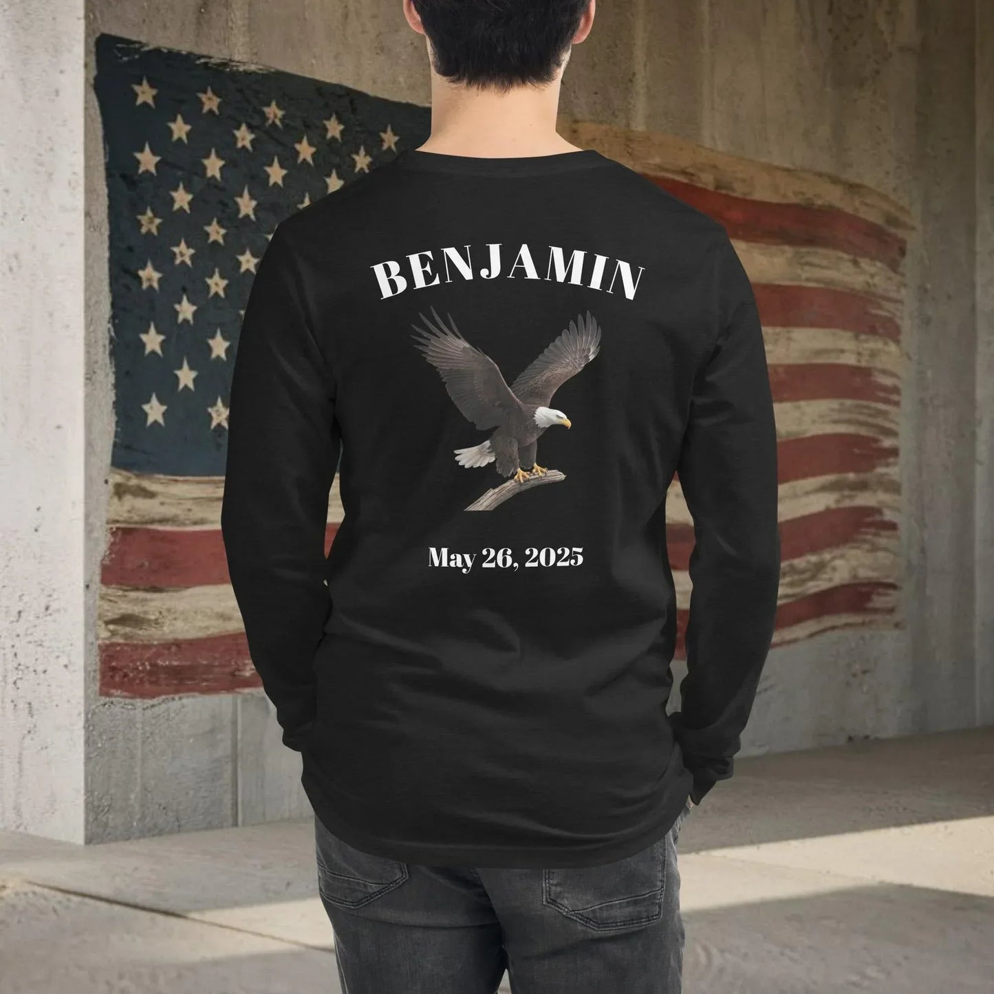 This Memorial Day, Healing Is a Journey Long Sleeve T-Shirt - Personalized Memorial Day Shirt for PTSD Awareness & Mental Health Support - MySisterIsASurvivor