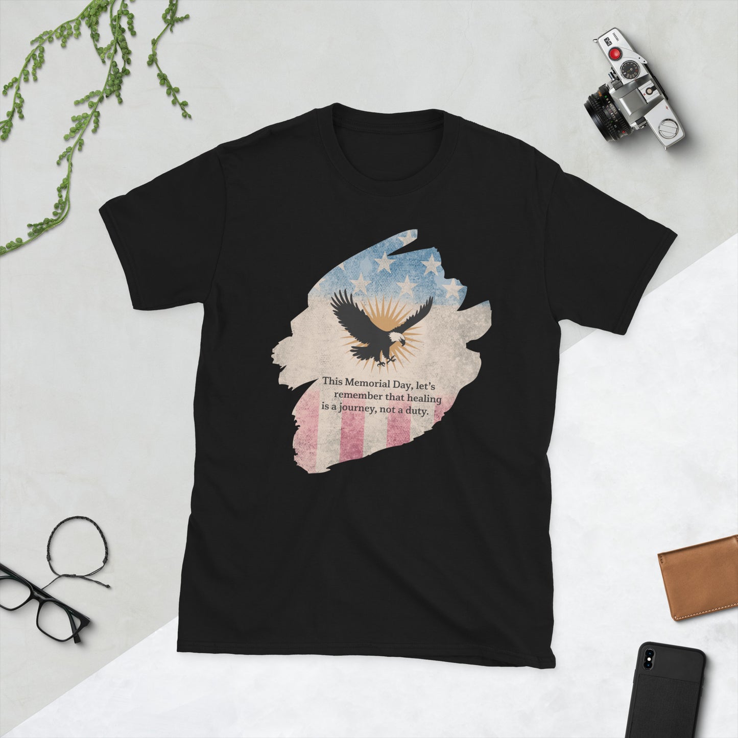 This Memorial Day, Let's Remember T-Shirt | Veteran Tribute Gift | PTSD Awareness Shirt | Memorial Day Tee | Mental Health Support Unisex Shirt