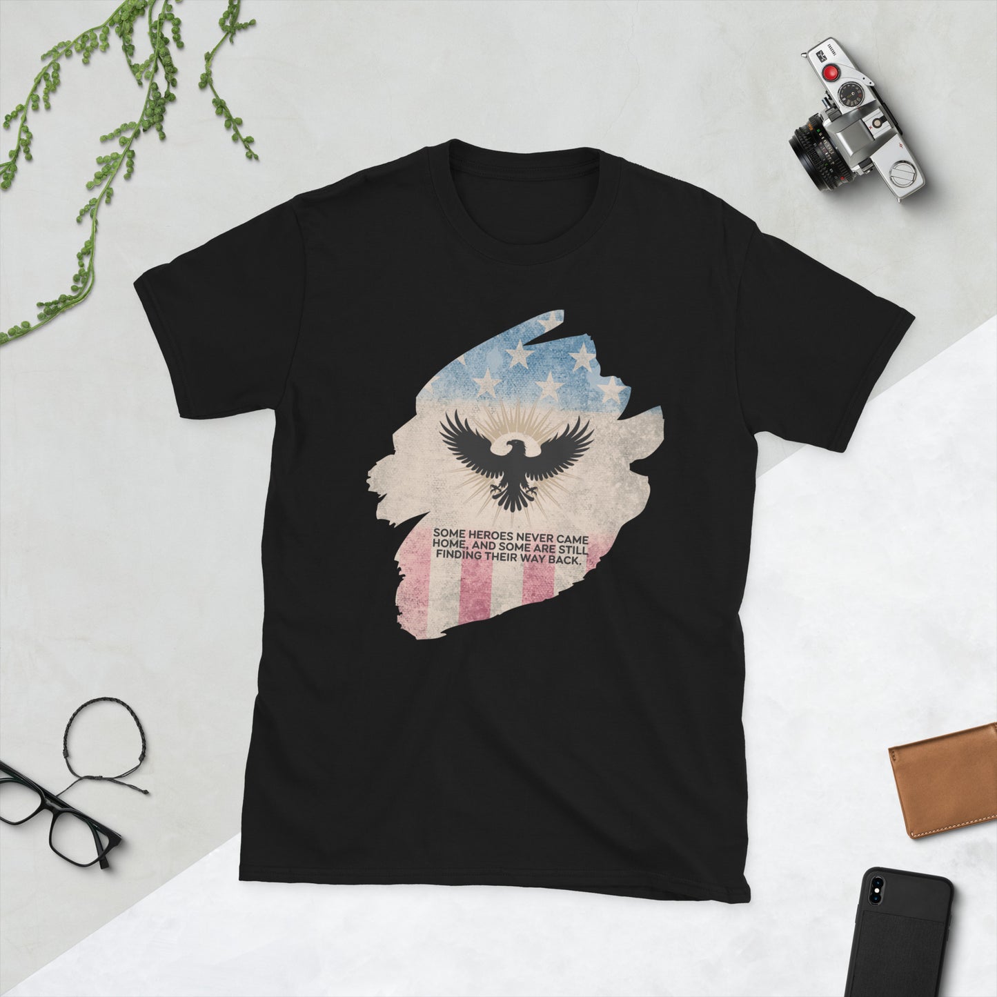Some Heroes Never Came Home T-Shirt | Veteran Tribute Gift | PTSD Awareness Shirt | Memorial Day Tee | Mental Health Support Unisex Shirt