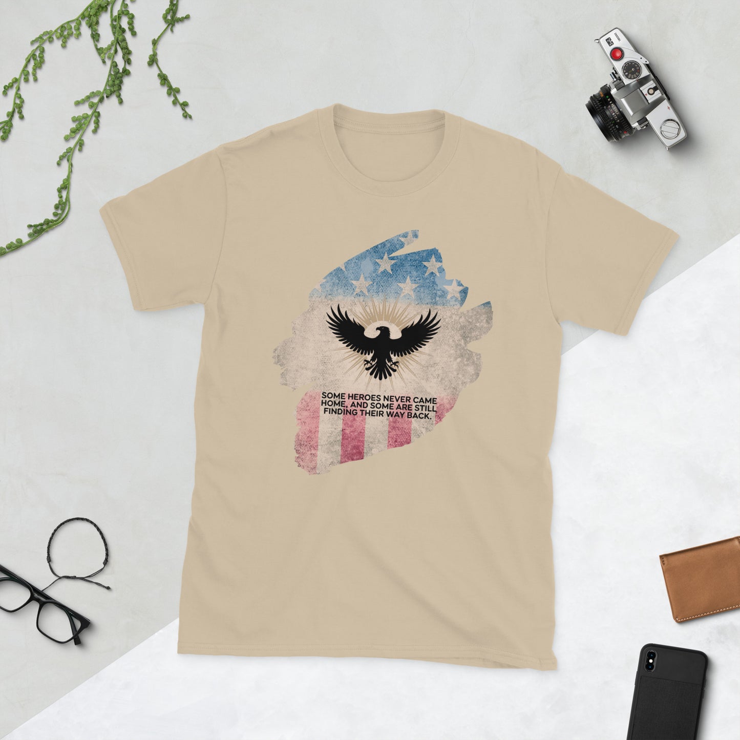 Some Heroes Never Came Home T-Shirt | Veteran Tribute Gift | PTSD Awareness Shirt | Memorial Day Tee | Mental Health Support Unisex Shirt