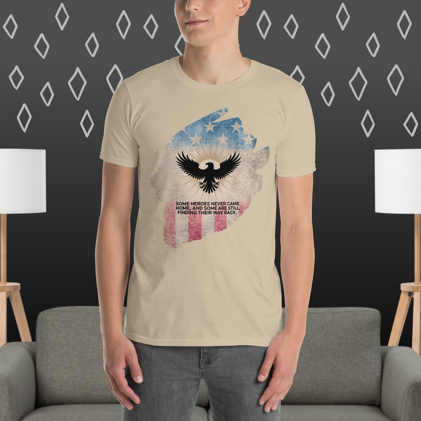 Some Heroes Never Came Home T-Shirt | Veteran Tribute Gift | PTSD Awareness Shirt | Memorial Day Tee | Mental Health Support Unisex Shirt