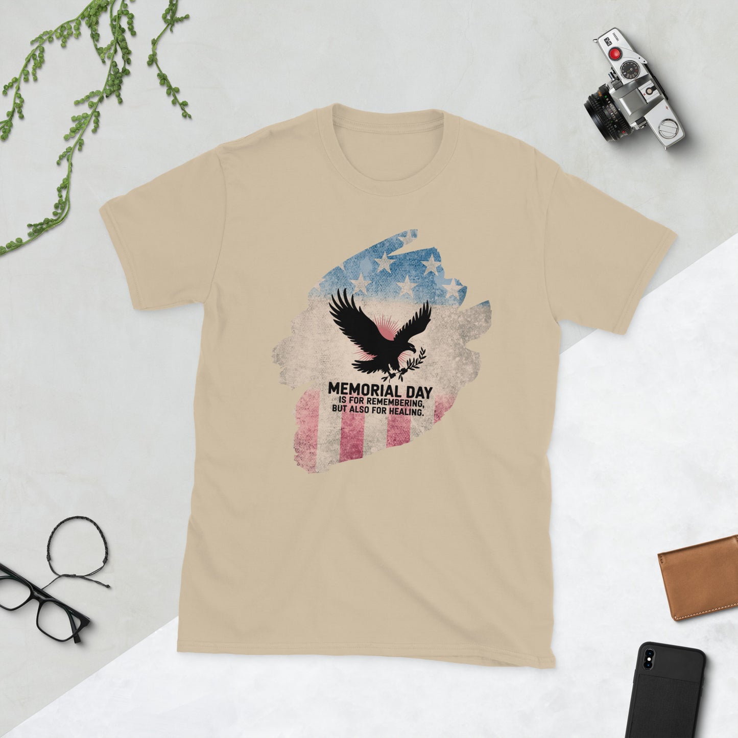 Memorial Day Is For Remembering T-Shirt | Veteran Tribute Gift | PTSD Awareness Shirt | Memorial Day Tee | Mental Health Support Unisex Shirt