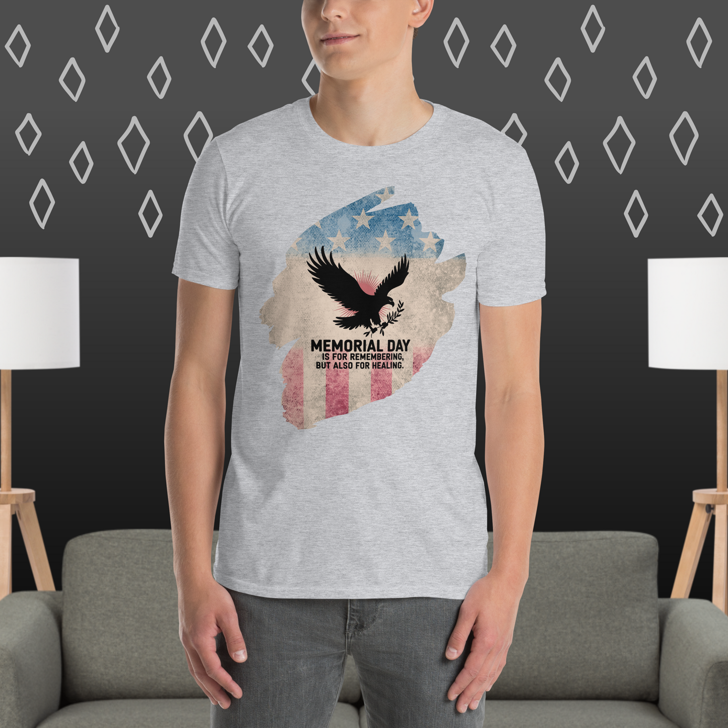 Memorial Day Is For Remembering T-Shirt | Veteran Tribute Gift | PTSD Awareness Shirt | Memorial Day Tee | Mental Health Support Unisex Shirt