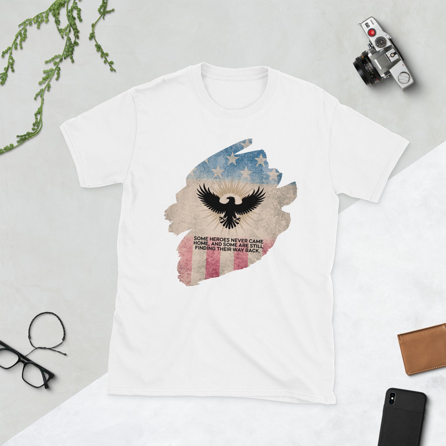 Some Heroes Never Came Home T-Shirt | Veteran Tribute Gift | PTSD Awareness Shirt | Memorial Day Tee | Mental Health Support Unisex Shirt