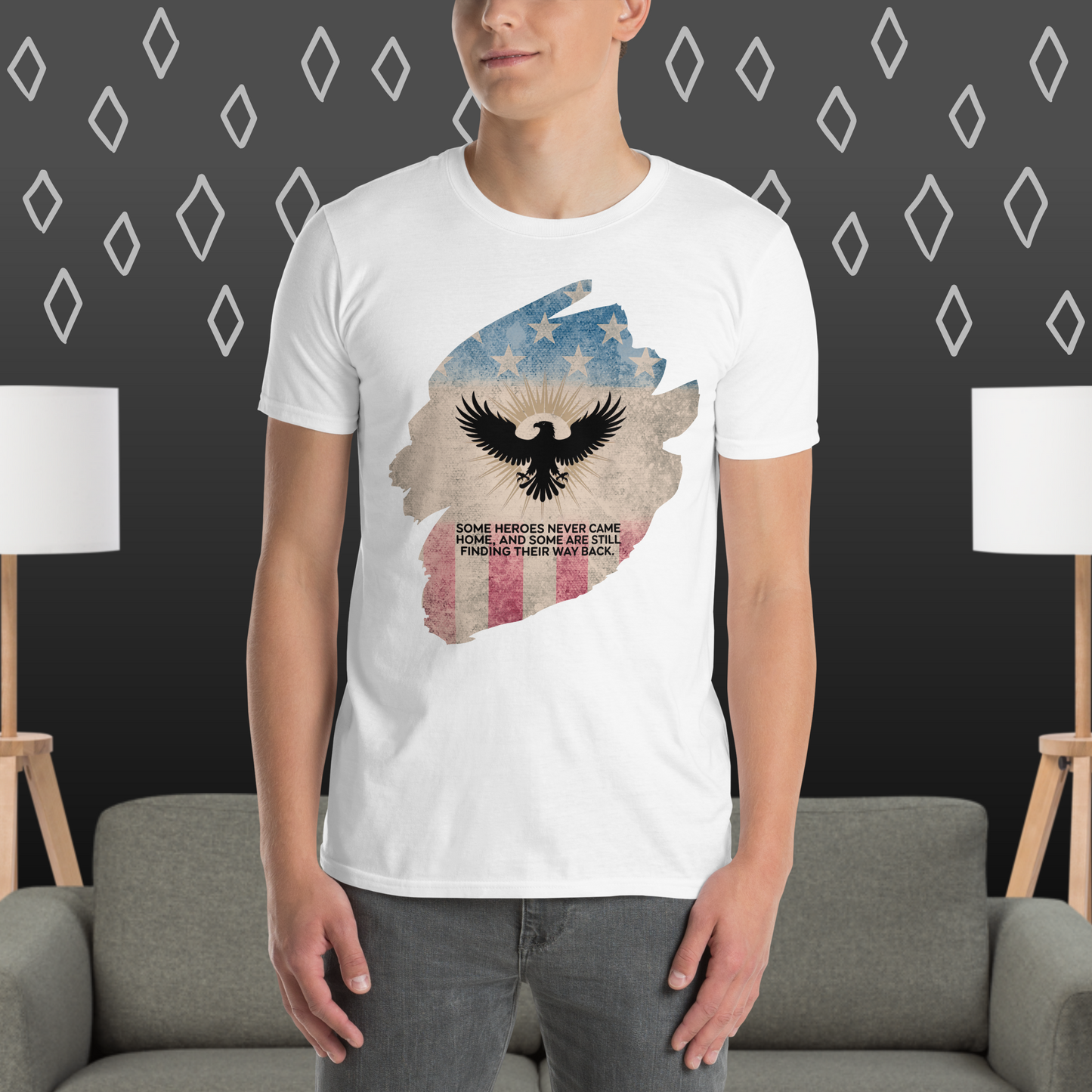 Some Heroes Never Came Home T-Shirt | Veteran Tribute Gift | PTSD Awareness Shirt | Memorial Day Tee | Mental Health Support Unisex Shirt
