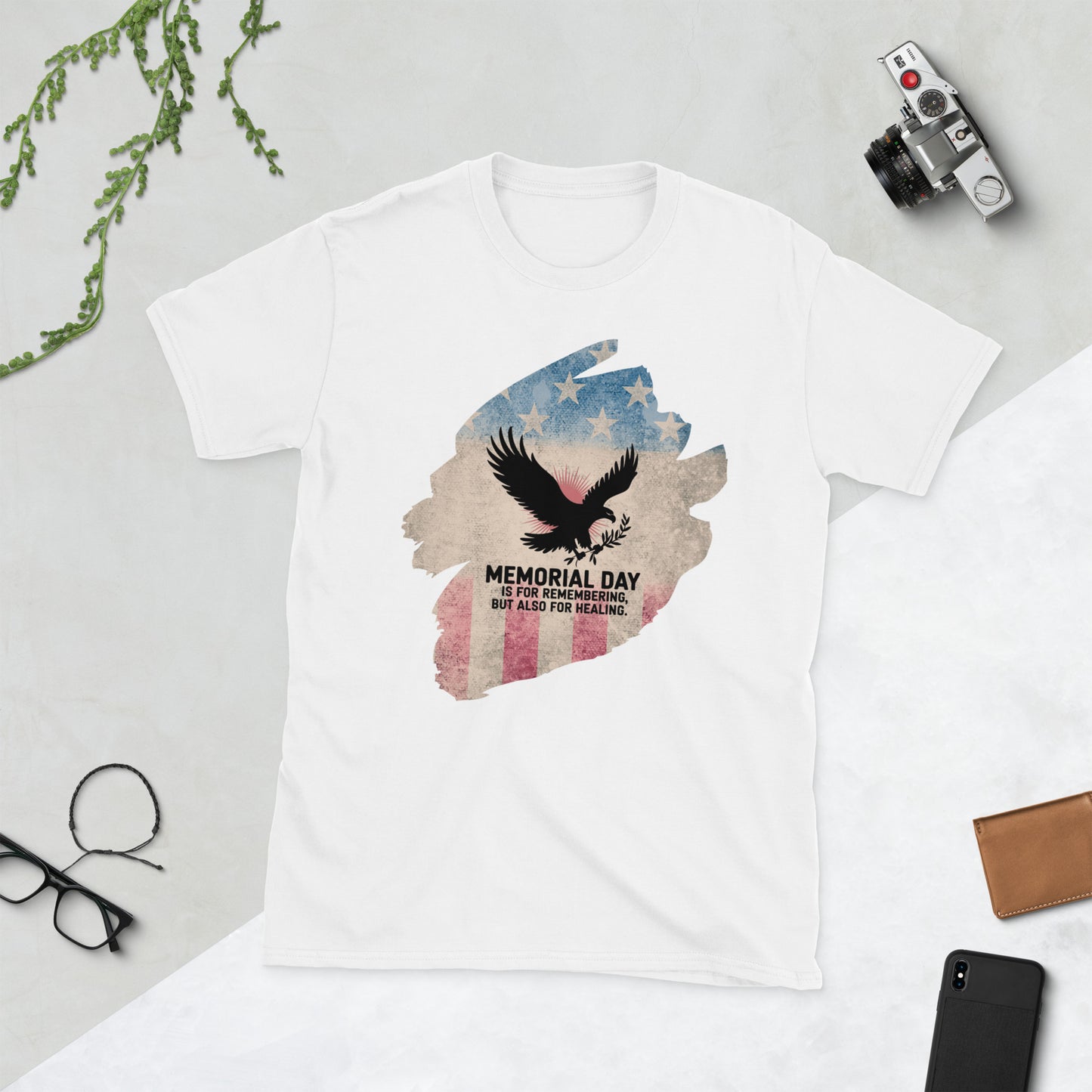 Memorial Day Is For Remembering T-Shirt | Veteran Tribute Gift | PTSD Awareness Shirt | Memorial Day Tee | Mental Health Support Unisex Shirt