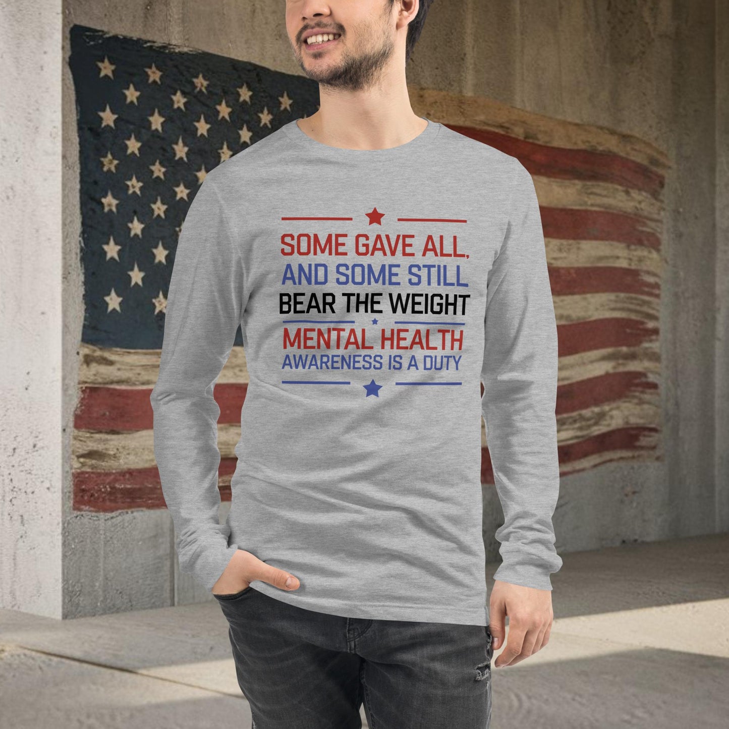 Some Gave All shirt supporting PTSD awareness and mental health healing for veterans