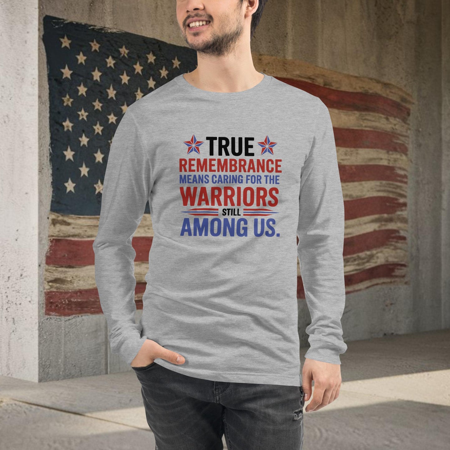 True Remembrance Means Caring shirt with mental health support and PTSD awareness