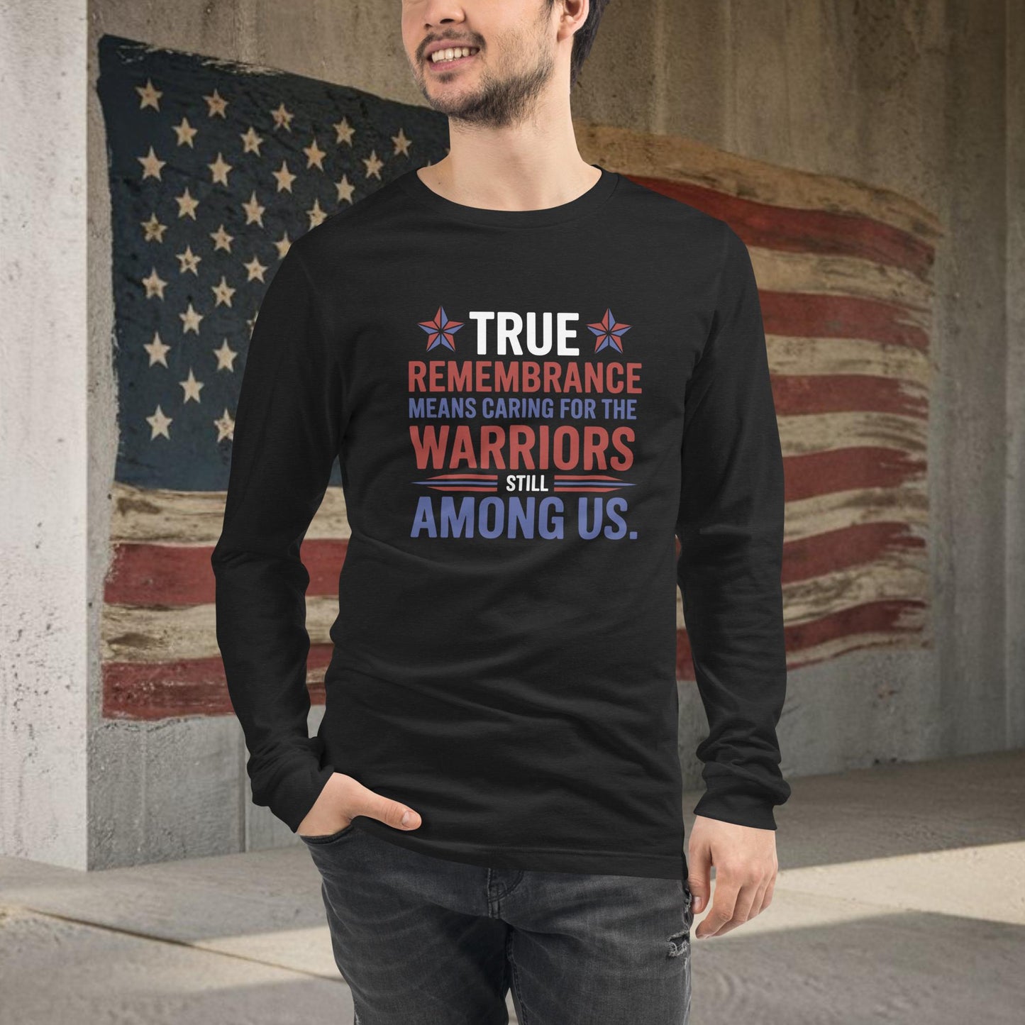 True Remembrance Means Caring shirt with mental health support and PTSD awareness