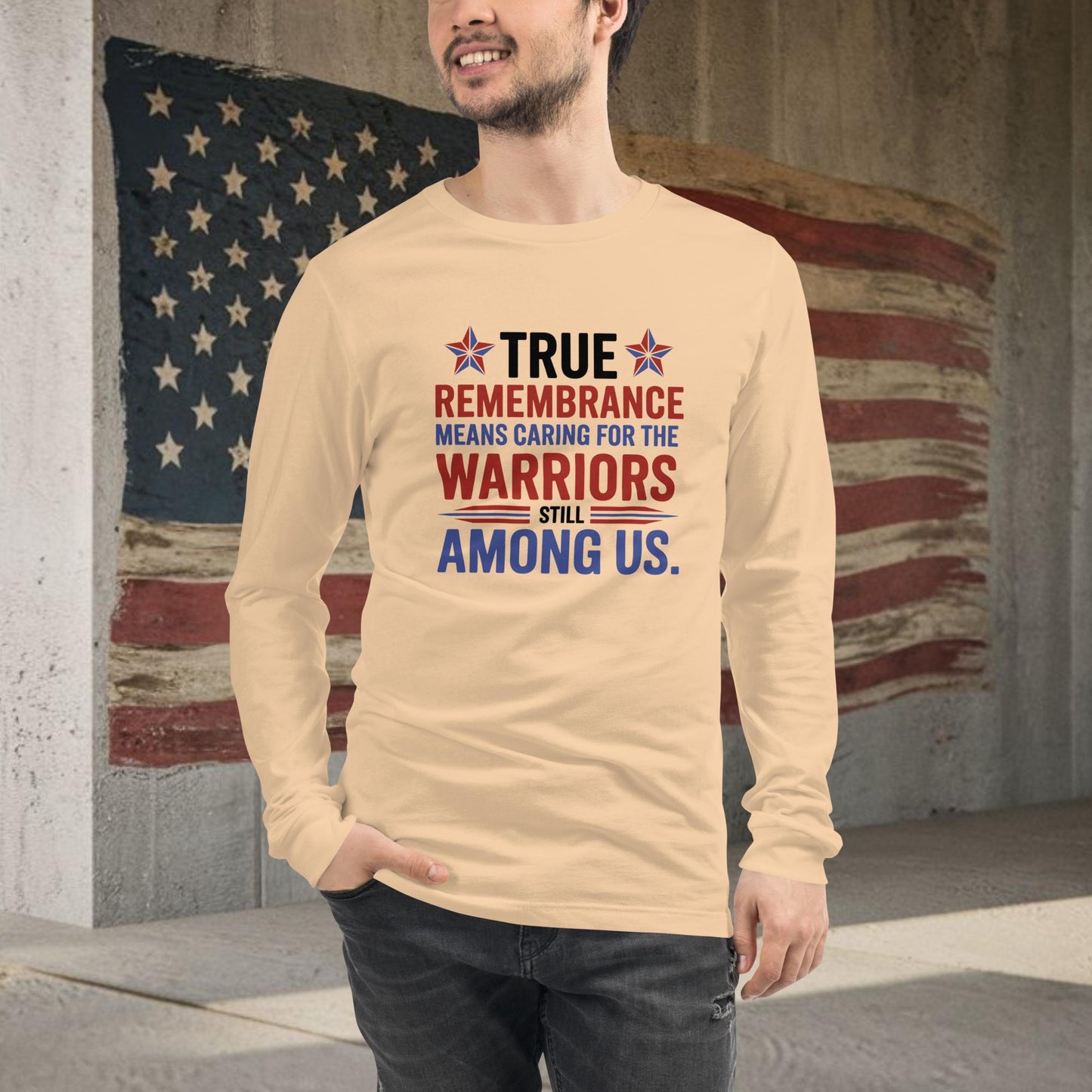 True Remembrance Means Caring shirt with mental health support and PTSD awareness