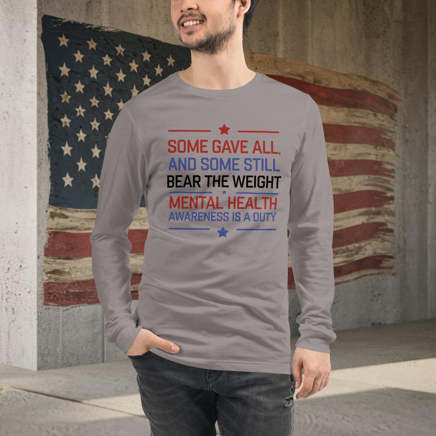 Some Gave All shirt supporting PTSD awareness and mental health healing for veterans