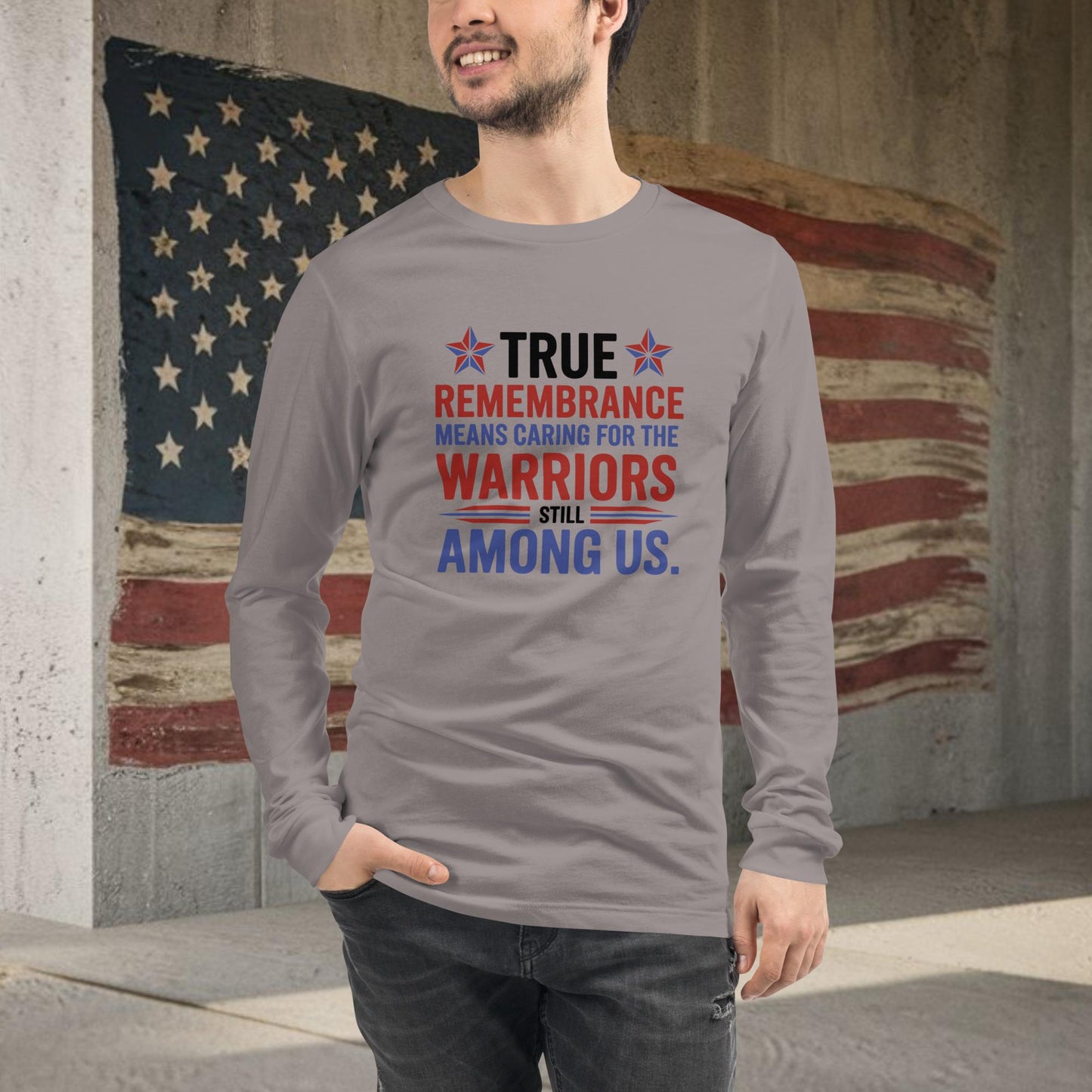 True Remembrance Means Caring shirt with mental health support and PTSD awareness