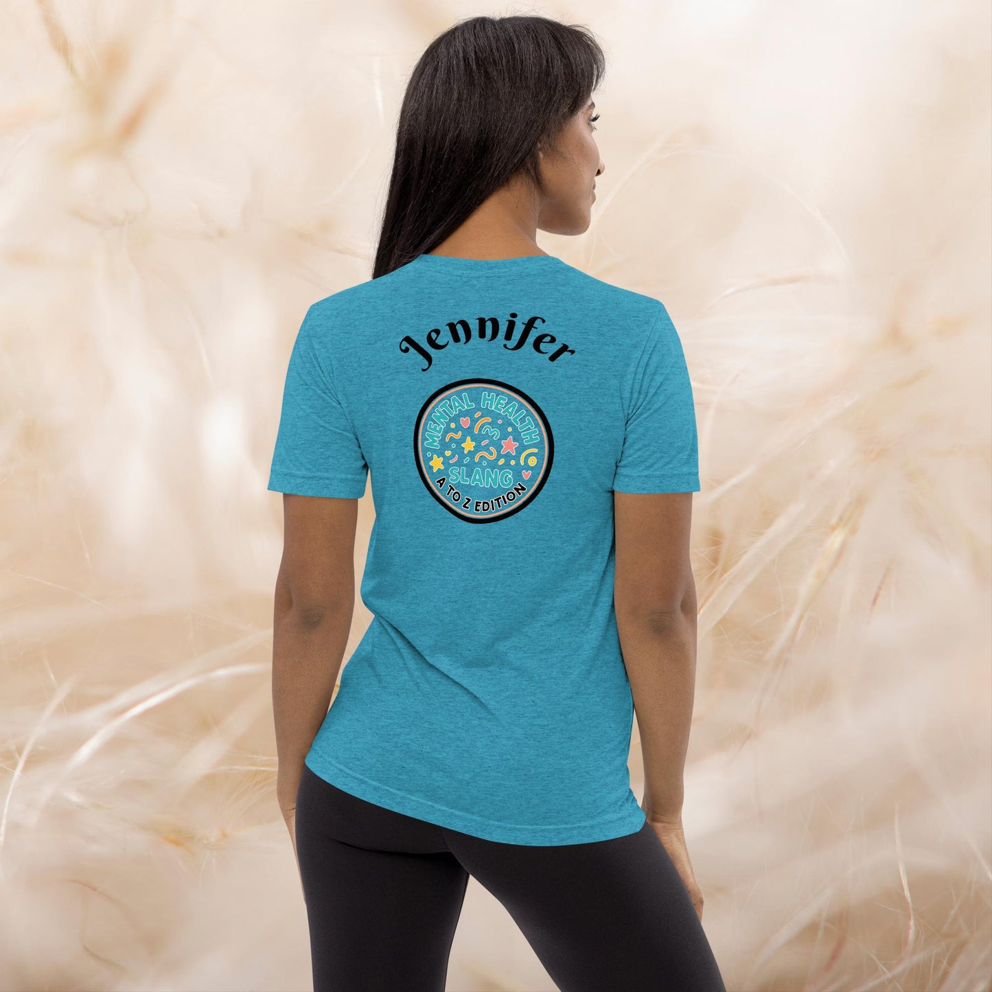 Slang Psyche A-Z Mental Health T-Shirt, Positive Vibes Tee, Self-Care Apparel, Therapy Gift for Anxiety Relief