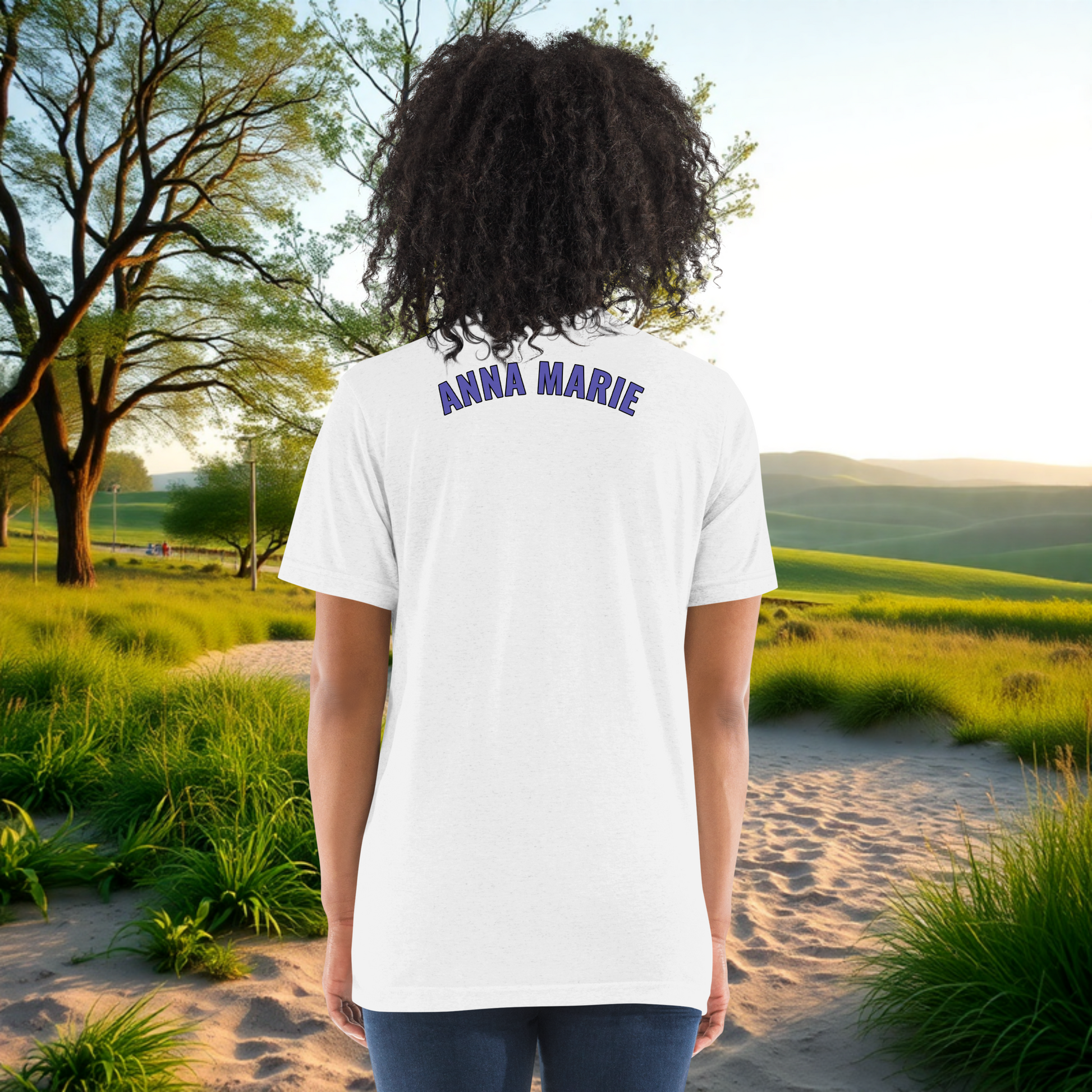 Your Past Doesn’t Define You, Your Strength Does on Unisex Tri-Blend T-Shirt, healing, empowerment, survivor support