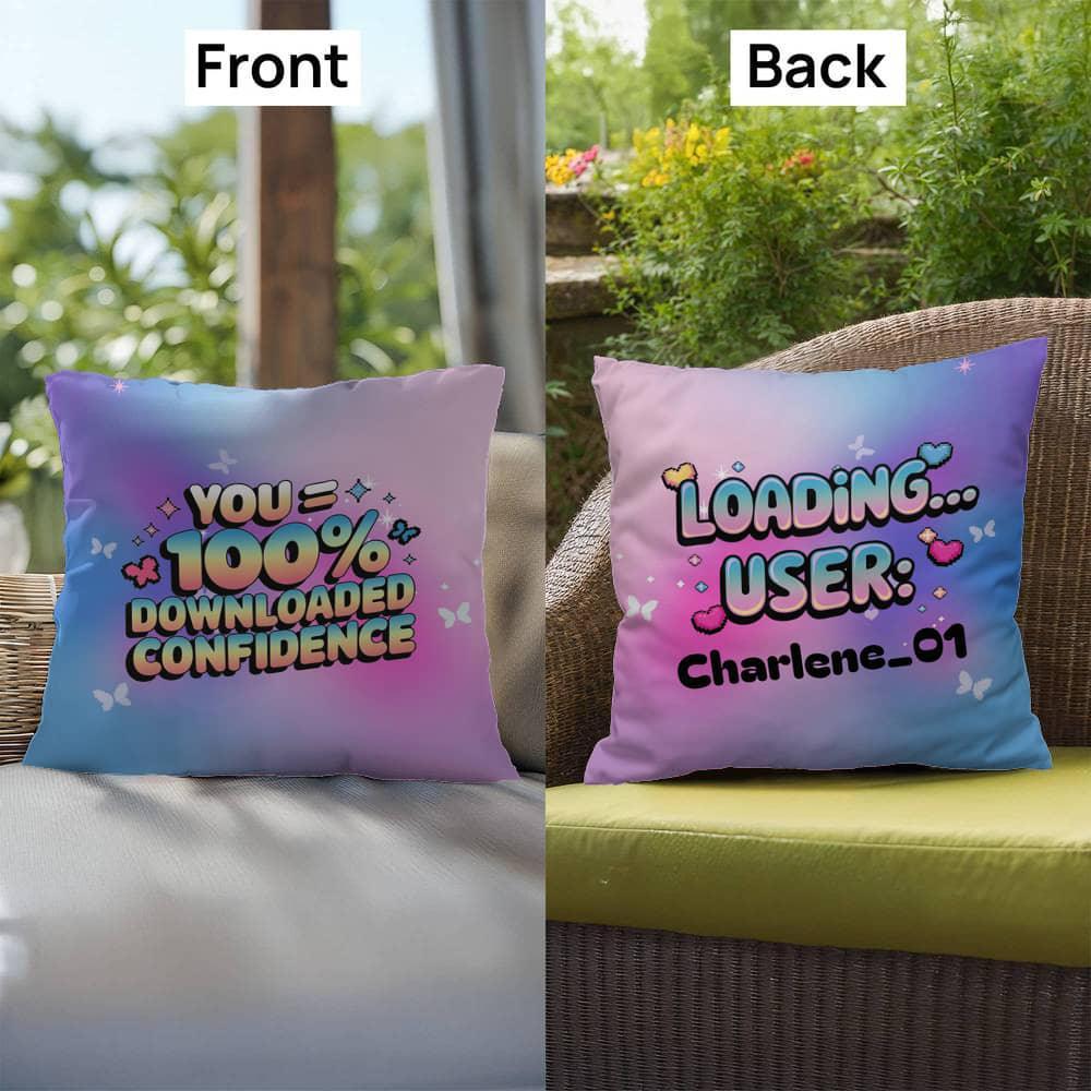 Shop our premium you 100 downloaded indoor outdoor pillow from MySisterIsASurvivor.