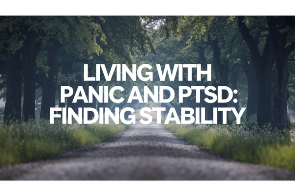 Living with panic disorder and PTSD - finding stability through coping skills, daily routines, integrated treatment, and self-compassion