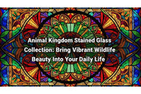 Animal Kingdom Stained Glass Collection: Bring Vibrant Wildlife Beauty Into Your Daily Life