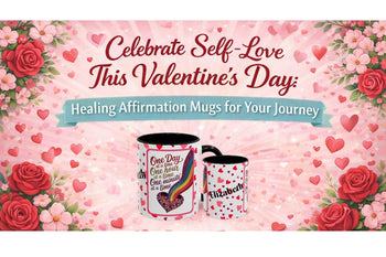 Celebrate Self-Love This Valentine's Day: Healing Affirmation Mugs for Your Journey
