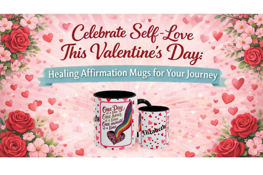 Celebrate Self-Love This Valentine's Day: Healing Affirmation Mugs for Your Journey