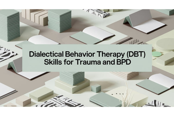 Dialectical Behavior Therapy DBT skills for trauma and BPD - mindfulness, distress tolerance, emotion regulation, interpersonal effectiveness