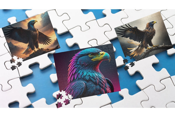 Eagle-Themed Puzzles for Mental Wellness & Mindful Fun